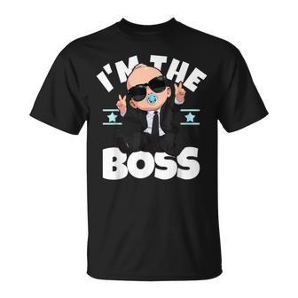 Baby Boss Yo Soy El Jefe Como Un Jefe Niños Camiseta unisex - Regaloses