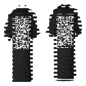 On Back Qr Don't Be A Little Btch Code Saying Quote T-Shirt | Mazezy