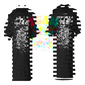 Back To School Groovy Teacher And Kid Team Pre-k T-Shirt - Monsterry