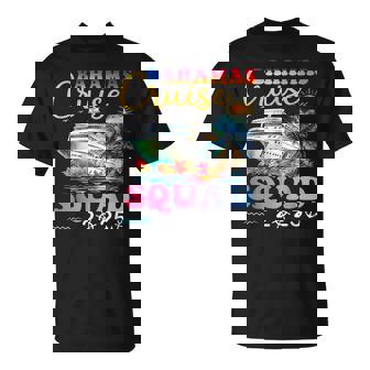 Bahamas Cruise 2025 Squad Family Group Vacation Matching T-Shirt | Mazezy