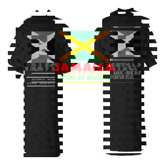 Bandera De Jamaica Home El Reggae Dub Music Rasta Legend Camiseta unisex - Regaloses