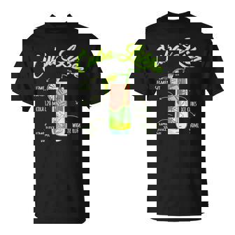 Bar Drinks & Urlaub Outfits Mit Rum Bekanntester Rum Drink Cuba Libre Für Damen & Herren -Erwachsene Partyfreunde Erwachsene Schwarz Small Kurzärmelig T-Shirt - Geschenkecke