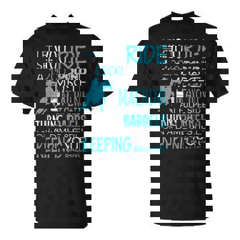 Barrel Racer Shirt Let You Ride Turning Barrels Racing T-Shirt - Monsterry