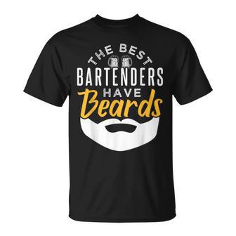 Bartender For Bartenders With Beards T-Shirt - Geschenkecke