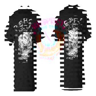 Baseball Drip For Boys Ice Cream Respect The Drip Baseball T-Shirt - Monsterry
