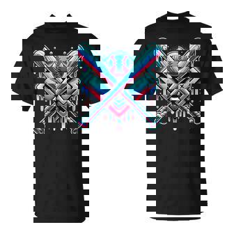 Baseball Dripping Ice Cream Drip Youth Boys Baseball T-Shirt | Mazezy