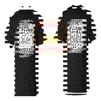 Baseball Nana Leopard Baseball Nana For Mother's Day T-Shirt | Mazezy