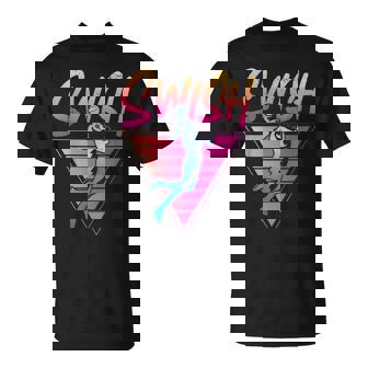 Basketball Bball Retro 90S 80S Swish T-Shirt - Thegiftio UK