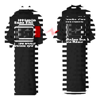 Batterie Faible Besoin De Repos Cadeau Drôle La Flemme T-Shirt - Cadeauxyz