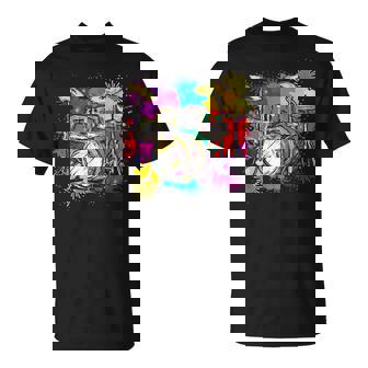 Batteur Percussion Tambours Colorés Batterie T-Shirt - Cadeauxyz