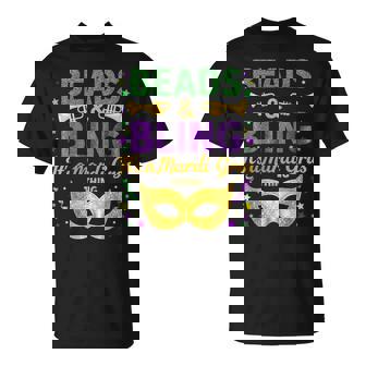 Beads And Bling Its A Mardi Gras Thing T-Shirt | Seseable CA