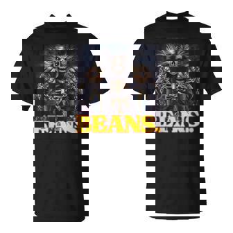 Beans Enjoyer Cringe Hard Skeleton Meme T-Shirt - Seseable
