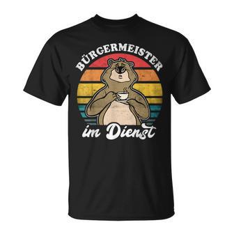 Bear Civil Meister Service T-Shirt - Geschenkecke