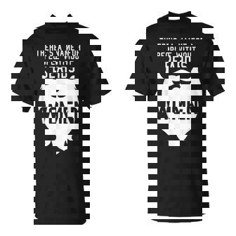 Bearded Man Shirt People Without Beards Joke T-Shirt - Monsterry