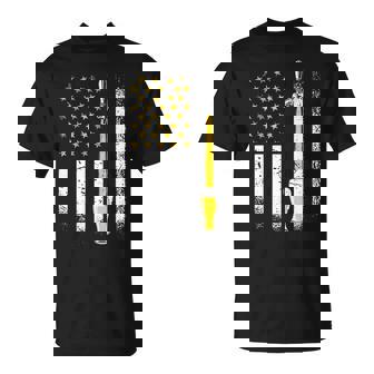 Beer Tap American Flag Drinking For Men Women T-Shirt - Monsterry