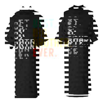 Best Big Brother Ever Family intage Retro Maglietta - Novitaregali