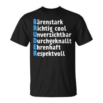 Best Brother Brother For Siblings T-Shirt - Geschenkecke