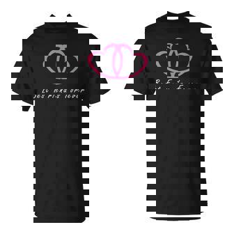 Best Friends Forever Linked Heart Love My Bff Bestie T-Shirt - Cadeauxyz