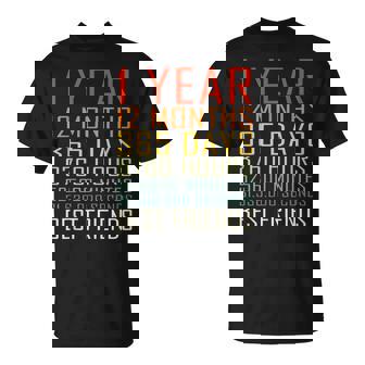 Best Friends Vintage 1 Years Friendship Anniversary T-Shirt - Monsterry