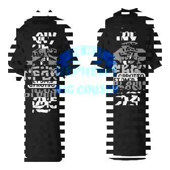 Only The Best Nephews Get Promoted To Big Cousin 2025 T-Shirt | Seseable CA