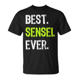 Best Sensei Ever Martial Arts Teacher T-Shirt - Geschenkecke