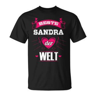 Beste Sandra Der Welt T-Shirt - Geschenkecke