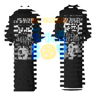 Big Brother Of The Birthday Boy Milk And Cookies 1St T-Shirt - Thegiftio UK