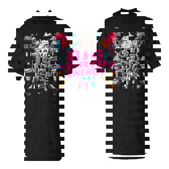 Big Drip Energy Baseball Drip Ice Cream Sprinkles T-Shirt - Monsterry