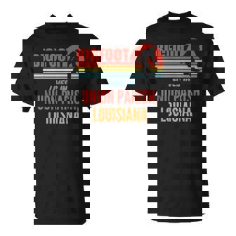 Bigfoot Sighting In Union Parish Louisiana T-Shirt - Monsterry