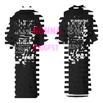 Her Biggest Fan Dance Nonna Of A Dancer Nonna Dancing Nonna T-Shirt | Mazezy