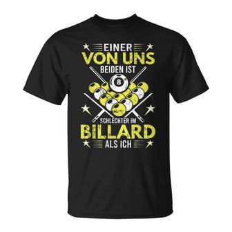 Billiard Accessories Billiard Pool Player S T-Shirt - Geschenkecke