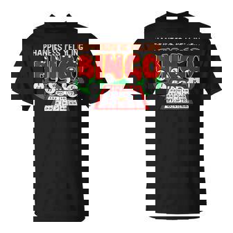 Bingo Happiness Bingo Outfit T-Shirt - Monsterry