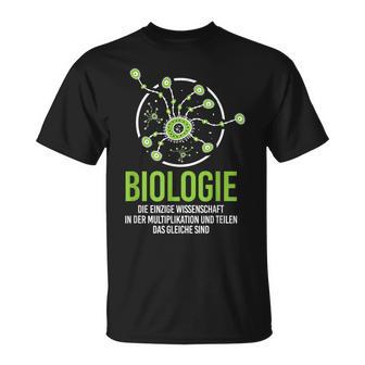 Biology Only Science Multiplication Share Biologist T-Shirt - Geschenkecke