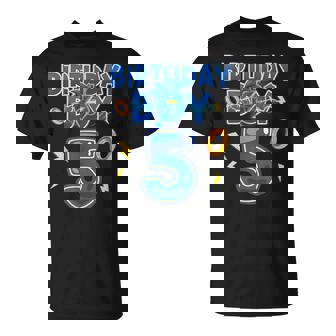Birthday Boy 5Th Matching Hedgehog Party T-Shirt | Mazezy