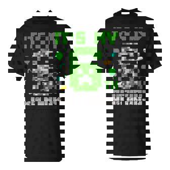 Birthday Boy It's My 6Th Birthday Video Game Pixel T-Shirt | Seseable CA