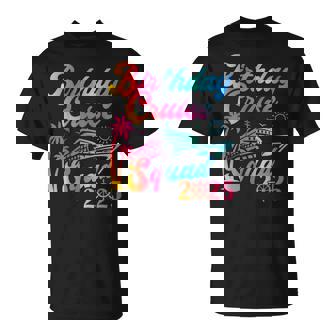 Birthday Cruise 2025 Squad Or Crew For Birthday Boat Trip T-Shirt - Thegiftio