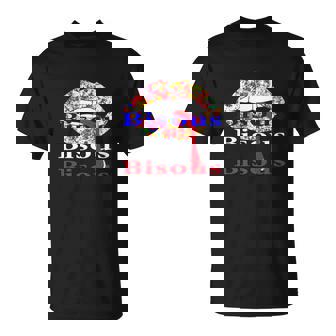 Bisous French Kisses For Valentine's Day Romantic Lover Premium T-Shirt - Monsterry