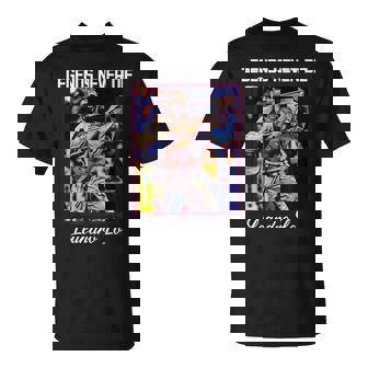 Bjj Legends Never Die Bjj Gi Brasileño Jiu Jitsu Camiseta unisex - Regaloses
