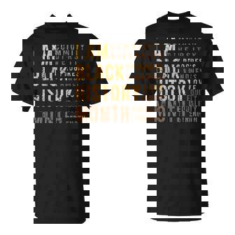 Black History Month Inspirational Diversity Equality T-Shirt | Mazezy