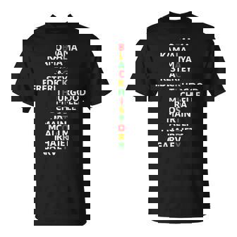 Black History Month Leaders Black History Month T-Shirt - Thegiftio