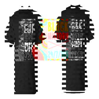 Black History For Black Queen Afro Queen T-Shirt | Mazezy