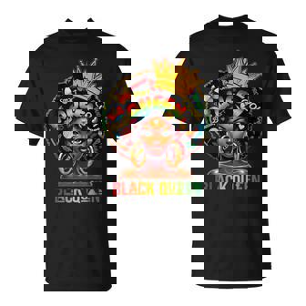 Black History Queen Black History Month African Womens T-Shirt | Seseable CA