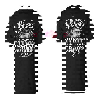 Blessed To Be Called Grammy Mother's Day Grandma T-Shirt | Mazezy
