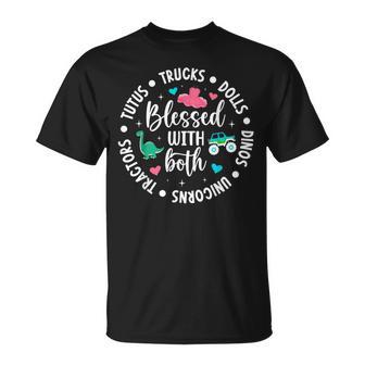 Blessed Mom Of Both Mother Of Boys And Girls T-Shirt - Thegiftio UK