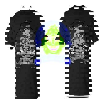 Blueberry Kush 420 Cannabis Culture Weed Strain T-Shirt - Monsterry