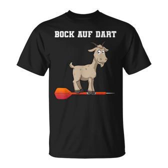 Bock Auf Dart Darts Dart Player T-Shirt - Geschenkecke