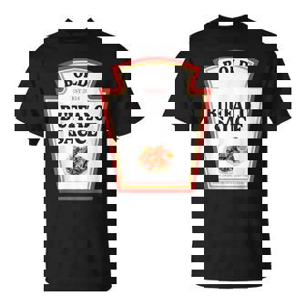 Bold Buffalo Sauce Condiment Spice Costume Party Matching T-Shirt - Monsterry
