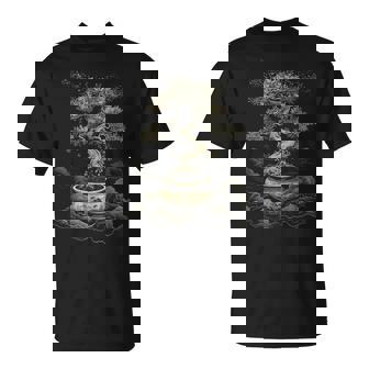 Bonsai Tree Japanese Culture Meditation Penjing Zen T-Shirt - Monsterry