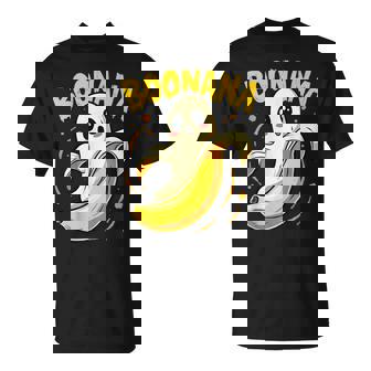 Boonana Fantôme Banane Amusant T-Shirt - Cadeauxyz