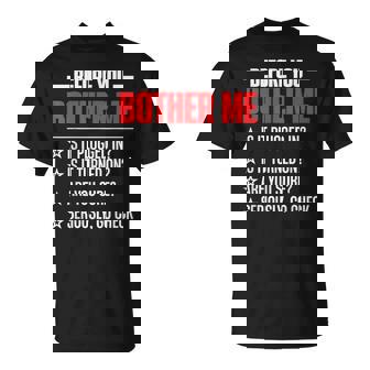 Before You Bother Me Nerd Computer Geeks Programmer Men T-Shirt - Thegiftio